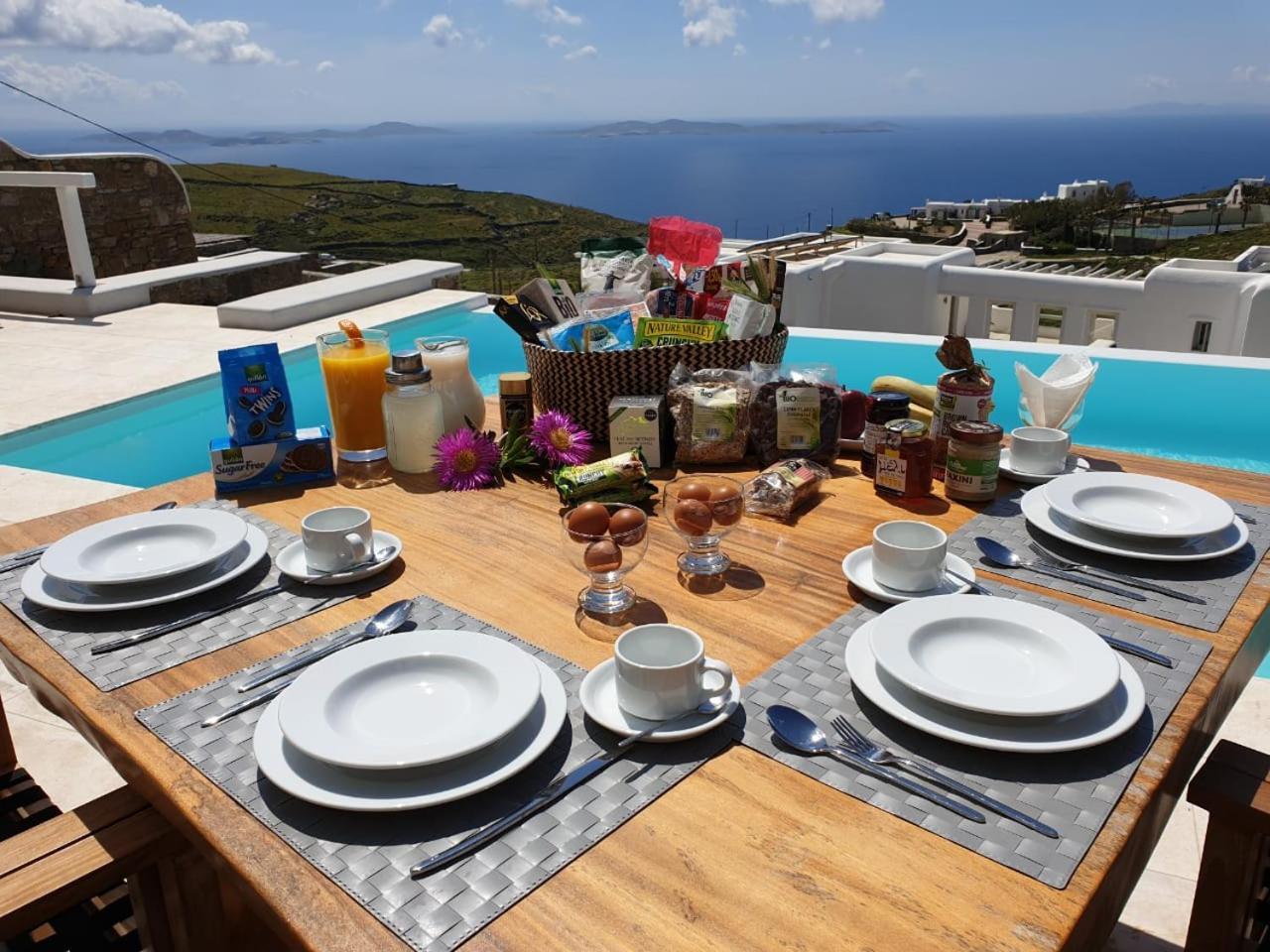 Villa Apollo-Private Pool-Amazing View Mykonos Town Kültér fotó